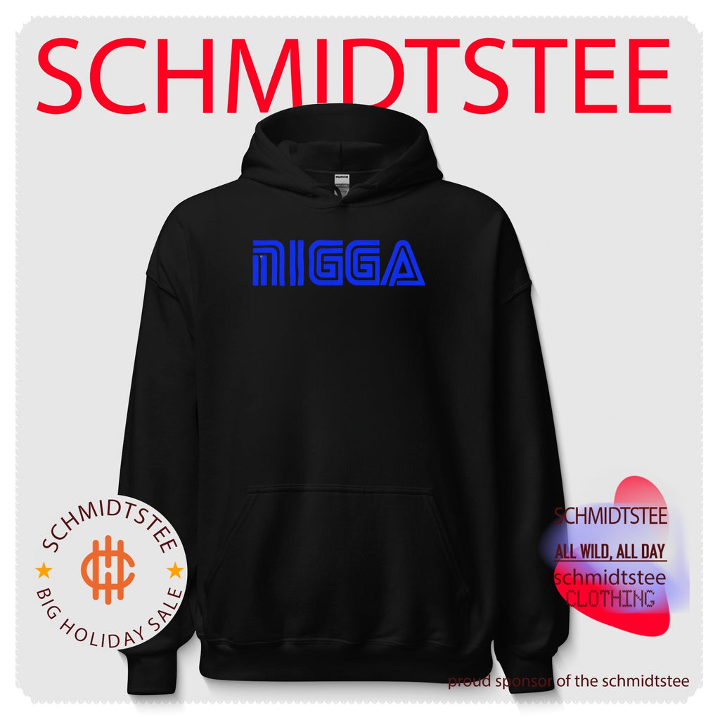 Bold Blue NIGGA Logo shirt