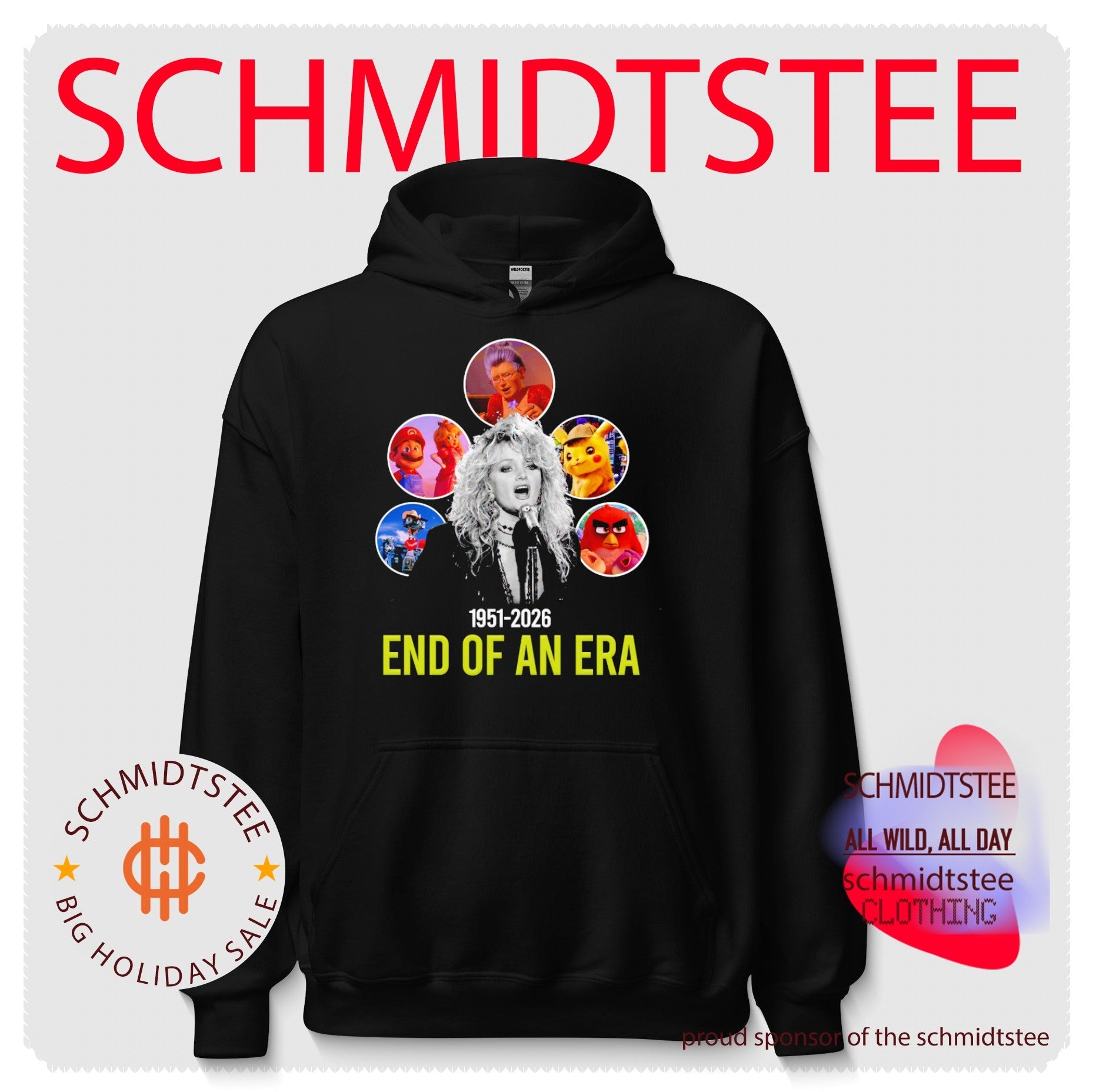 Bonnie Tyler 1951-2026 End of an Era Tribute shirt