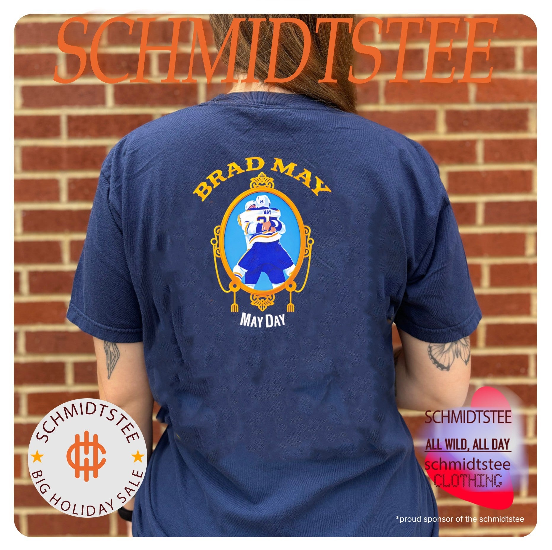 Brad May May Day Buffalo Sabres Stanley Cup Playoffs 2026 Vintage shirt