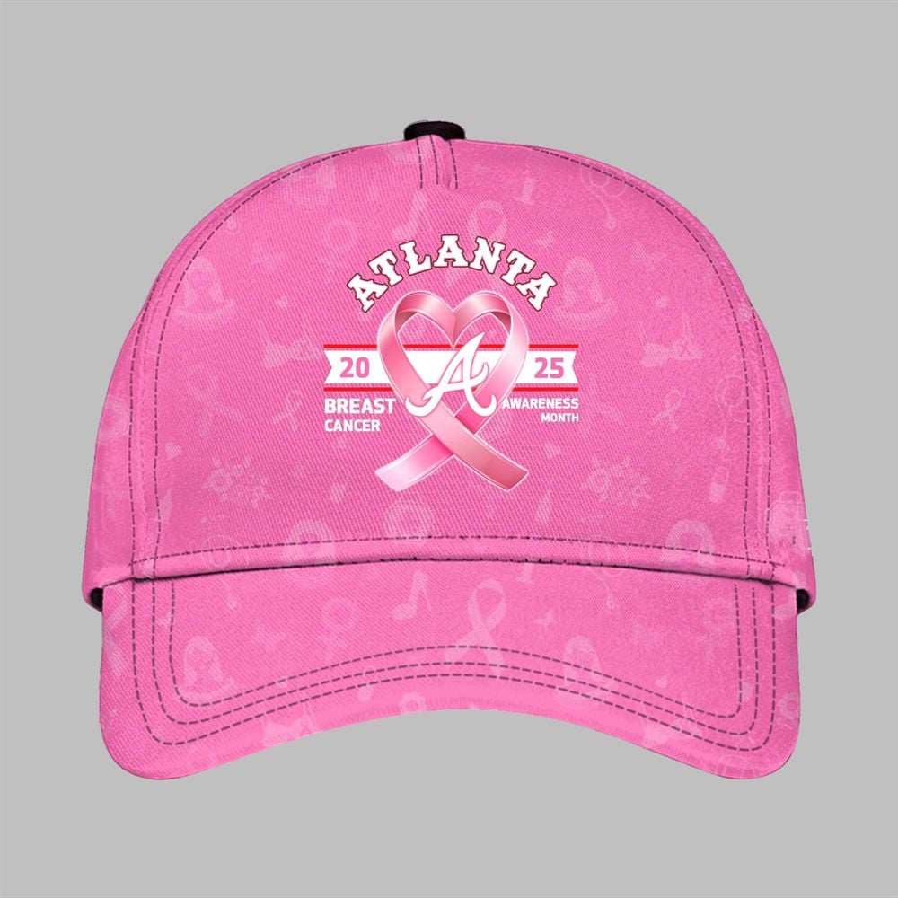 Braves 2025 Breast Cancer Awareness Month Jersey - Grishko.com