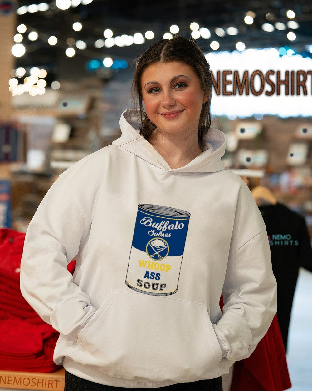 Buffalo Sabres whoop ass soup NHL shirt