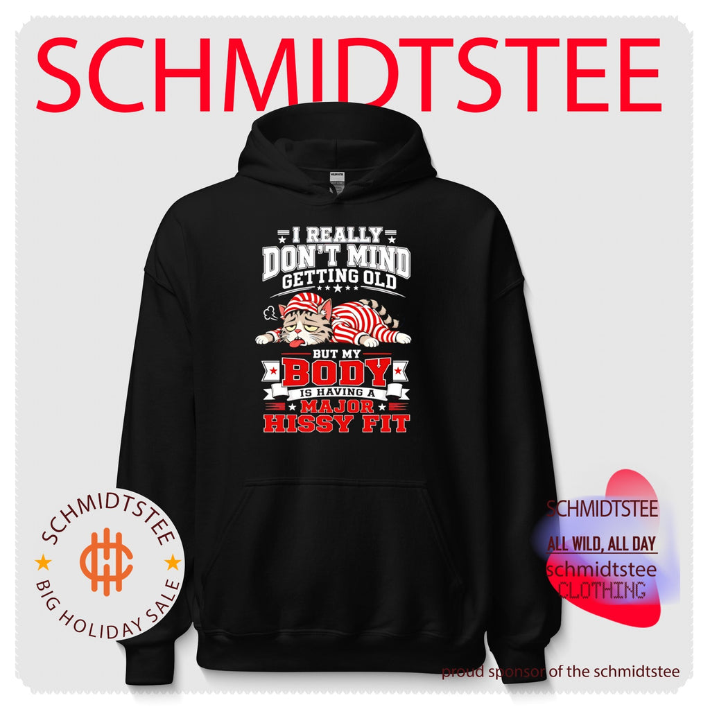 Cat I really don’t mind getting old but my body is having a major hissy fit shirt
