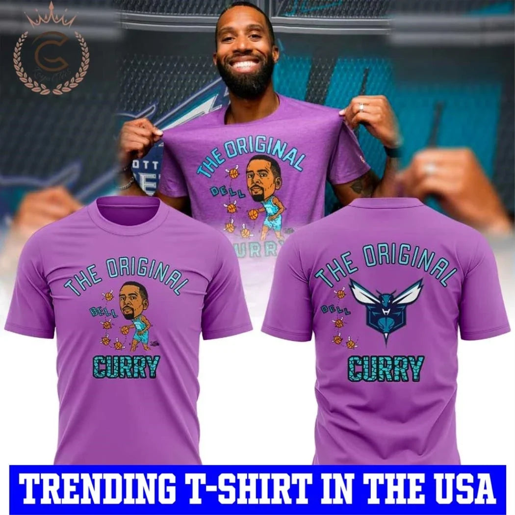 Charlotte Hornets See This Brand New Dell Curry 2026 Shirt Unisex