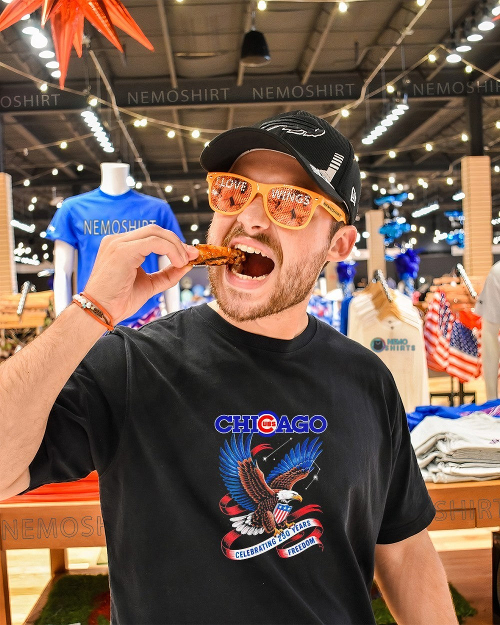 Chicago Cubs celebrating 250 years freedom shirt