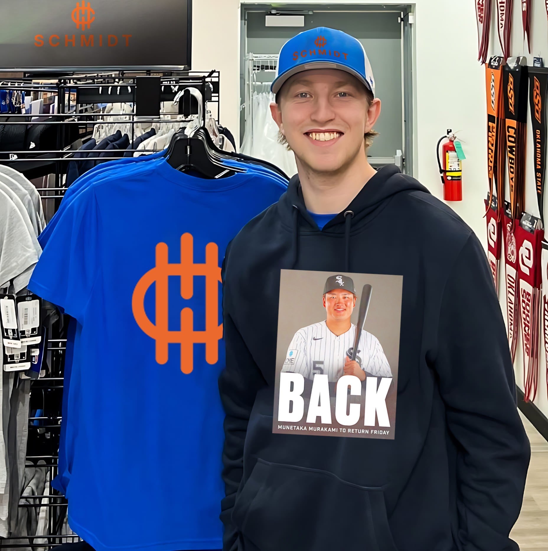 Chicago White Sox Munetaka Murakami to return Friday shirt