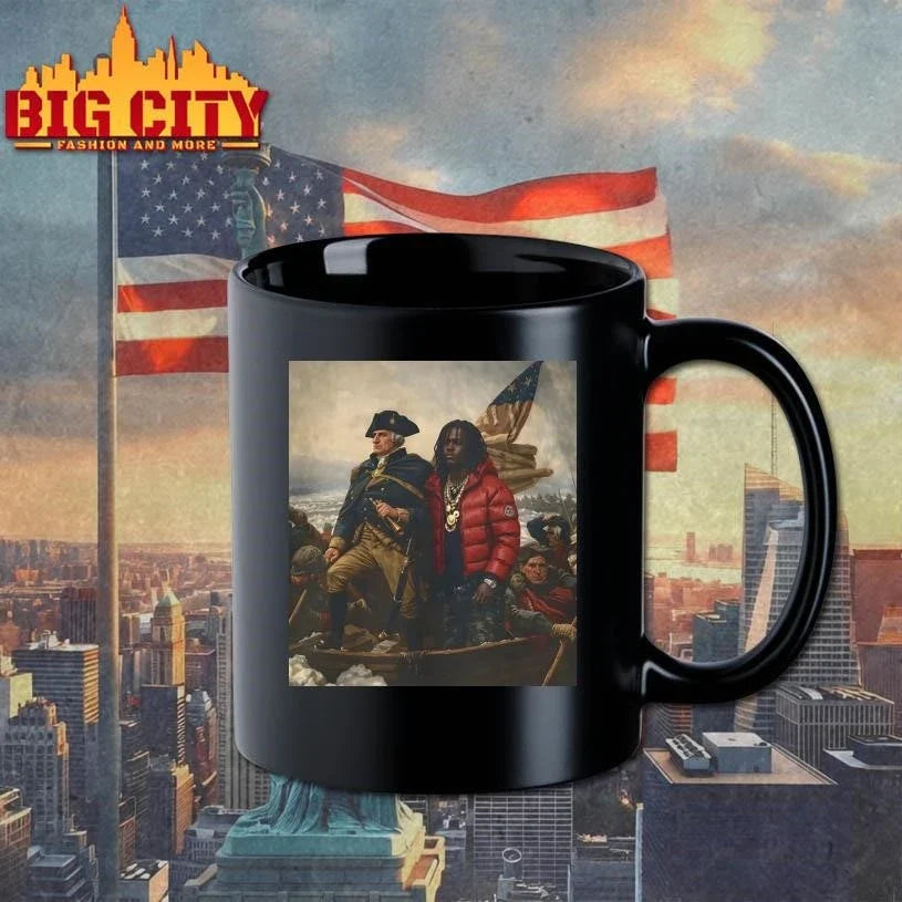 Chief Keef X Washington Crossing The Delaware Parody Shirt Unisex
