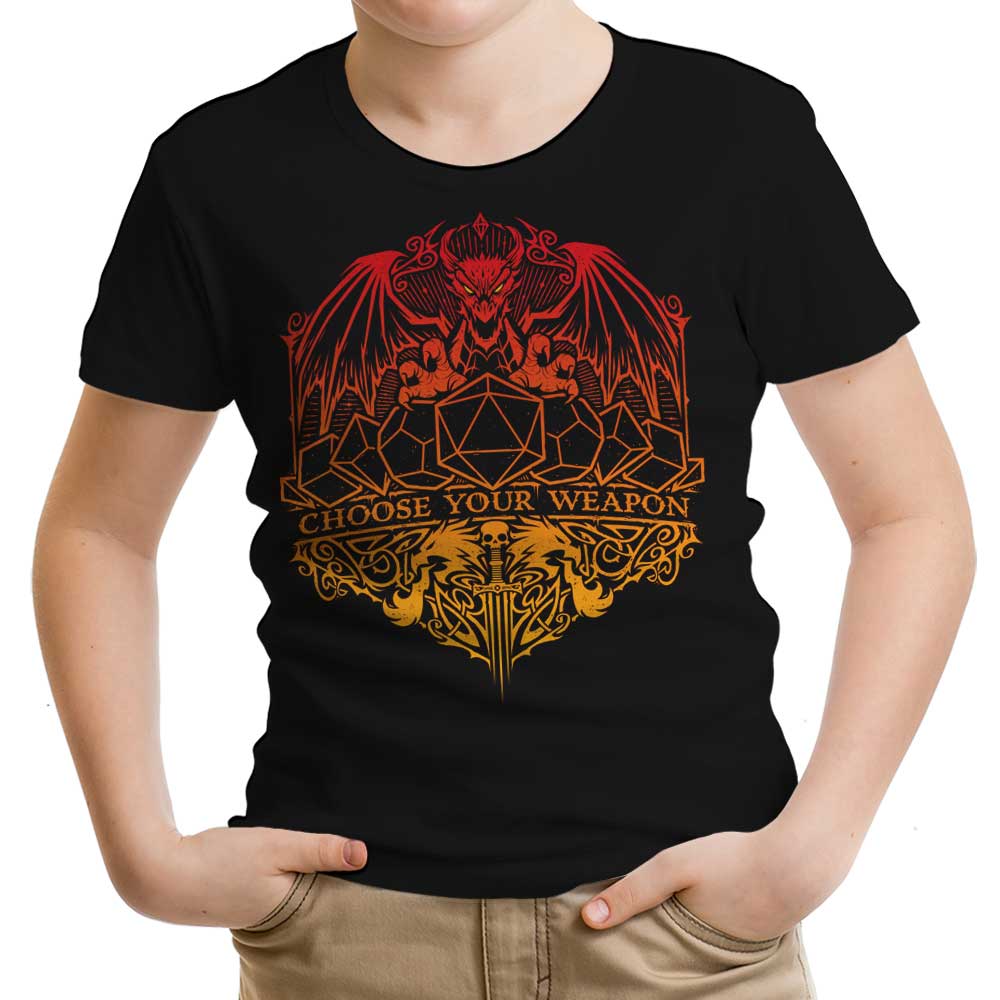 Choose Your Weapon - Youth Apparel