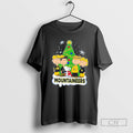 Classic 2025 Mountaineers Peanuts With Friend Merry Christmas T Shirts