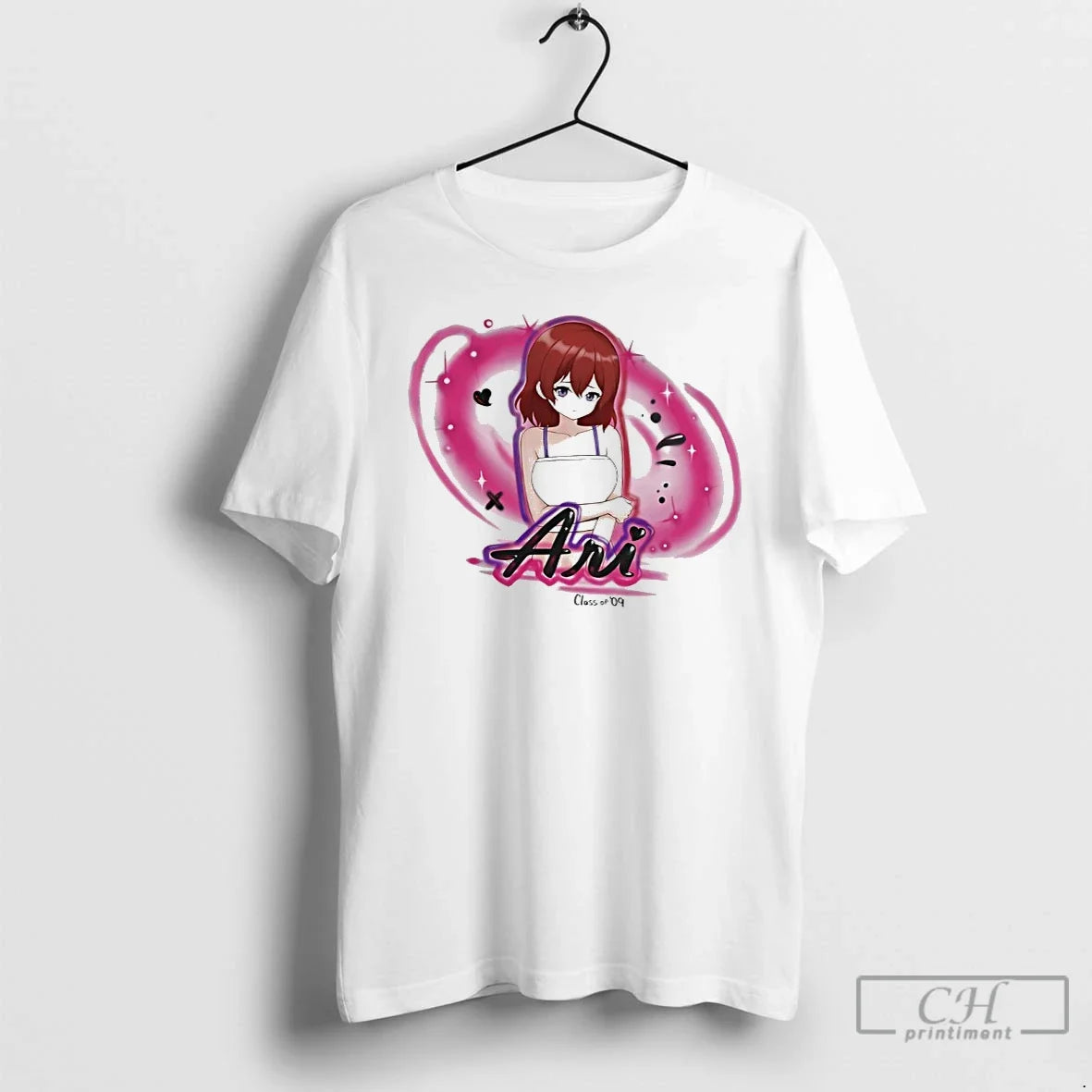 Classic Ari Class Of 09 Airbrushed T Shirts