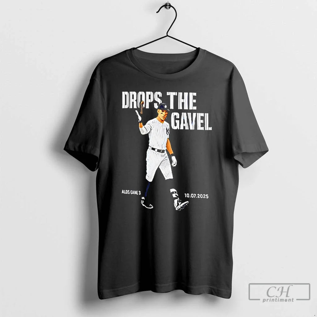 Classic Drops The Gavel Brett Gardner New York Yankees 2025 T Shirts
