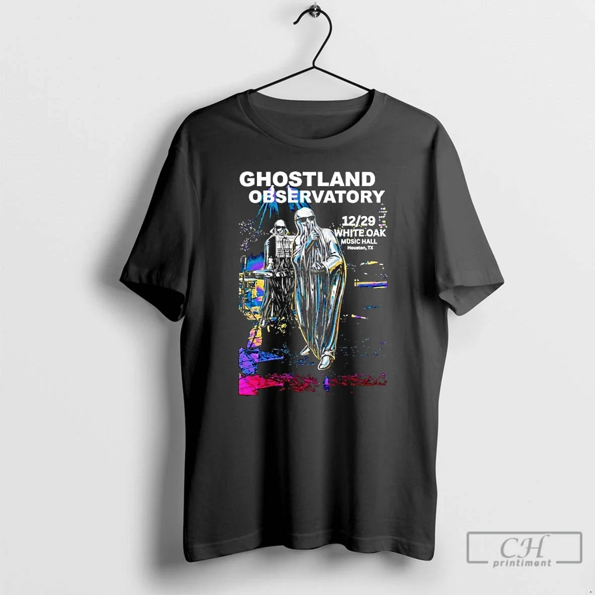 Classic Ghostland Observatory White Oak Music Hall Houston Tx December 29 2025 T Shirts