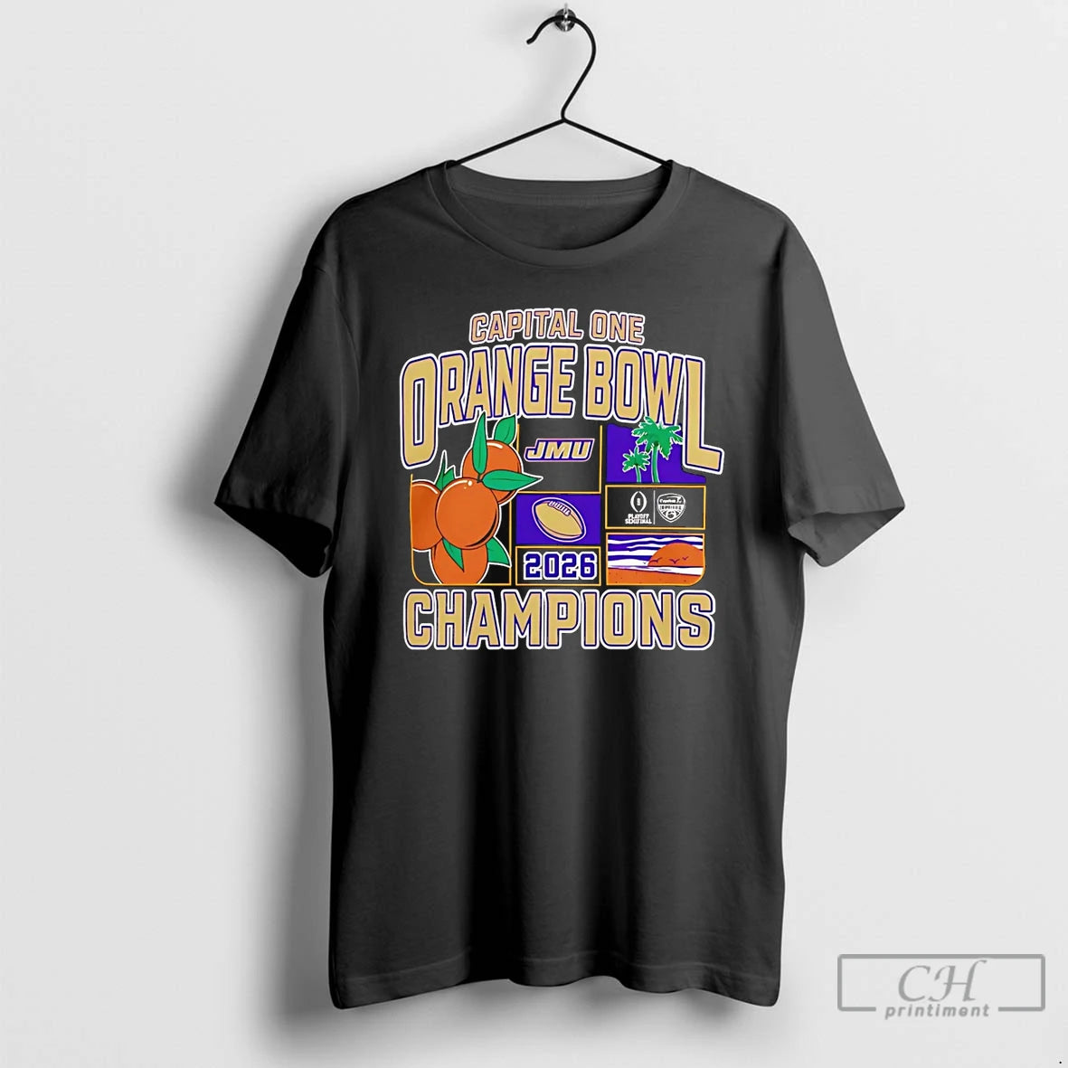 Classic James Madison Dukes Orange Bowl Champions 2026 Cfp Football