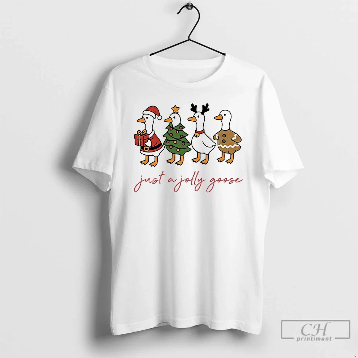 Classic Just A Jolly Goose Christmas 2025 T Shirts