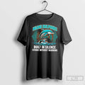 Classic Miami Dolphins Built In Silence Strike Without Warning Graphic