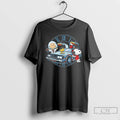 Classic Peanuts Characters Back To The Future Time Travel Buddies Graphic