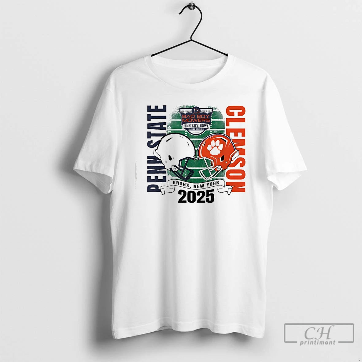 Classic Penn State Nittany Lions Vs Clemson Tigers Pinstripe Bowl 25