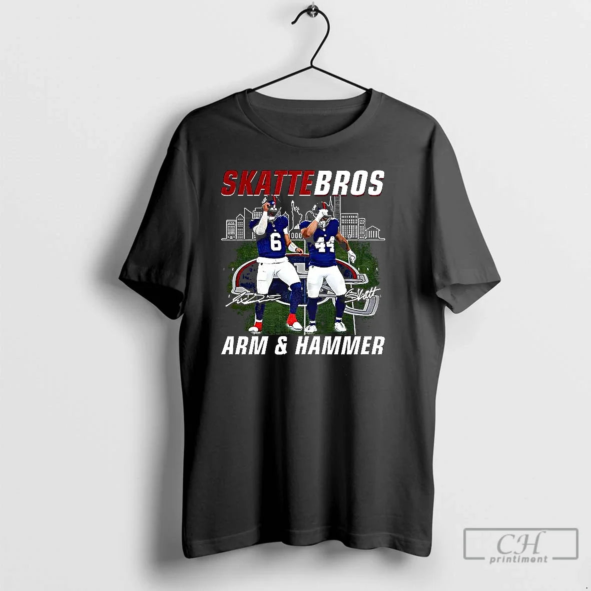 Classic Skattebros Arm And Hammer Signature T Shirts