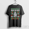 Classic Whose God Damn White Baby Is This Funny Jesus Christmas
