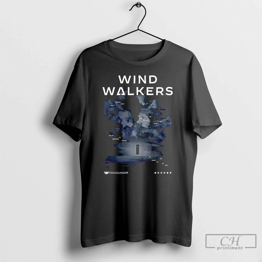 Classic Wind Walkers I Dont Belong Here T Shirts