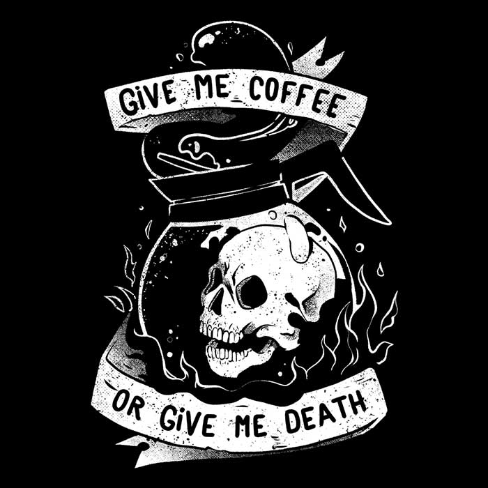 Coffee or Death - Youth Apparel