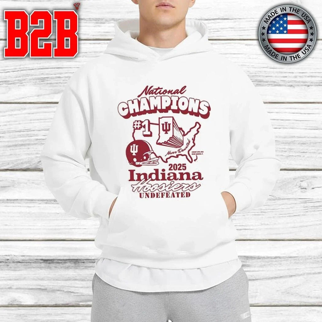 College Football Playoff 2026 Something Inked Indiana National Champions Retro Shirt Unisex