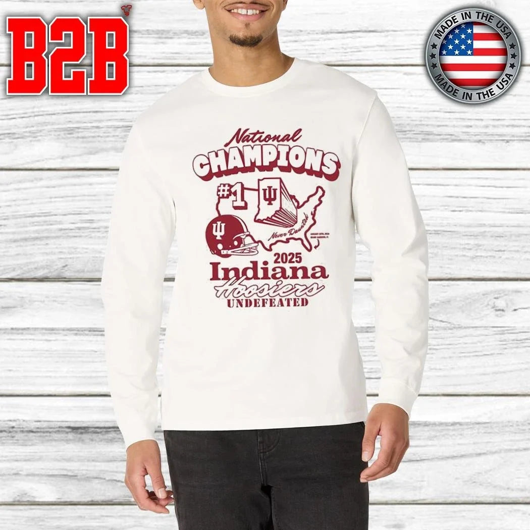 College Football Playoff 2026 Something Inked Indiana National Champions Retro Shirt Unisex