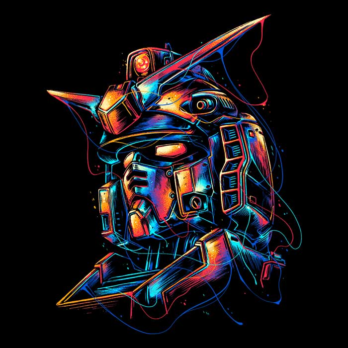 Colorful Mecha - Youth Apparel