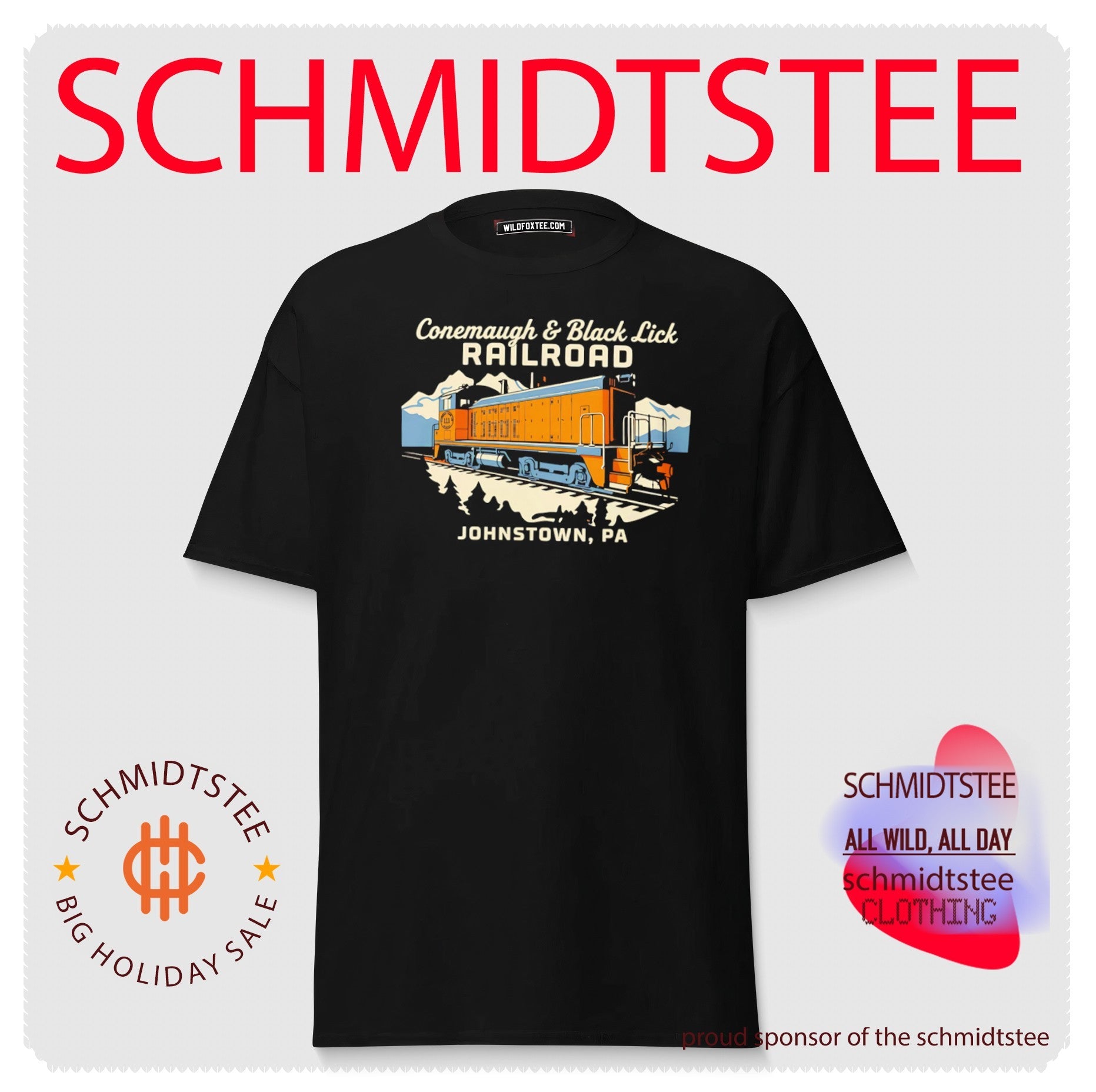 Conemaugh & Black Lick Railroad Johnstown PA shirt