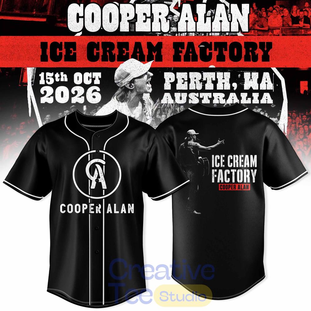 Cooper Alan – Ice Cream Factory Baseball Jersey