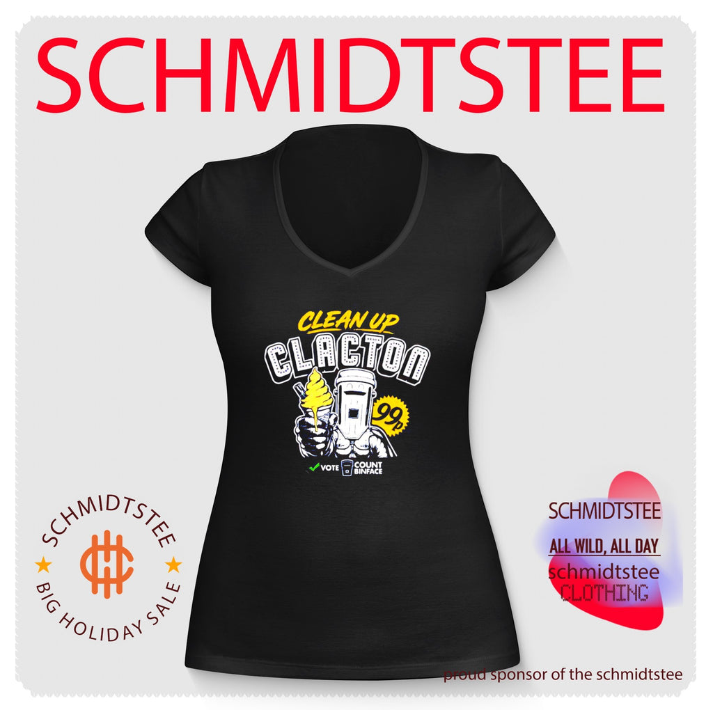Count Binface Clean Up Clacton 99p Vote shirt