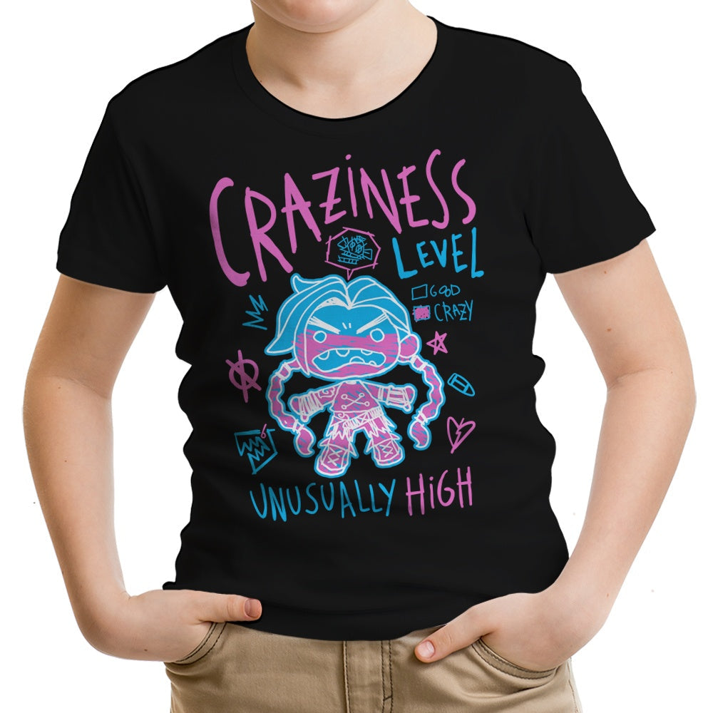 Craziness Level - Youth Apparel