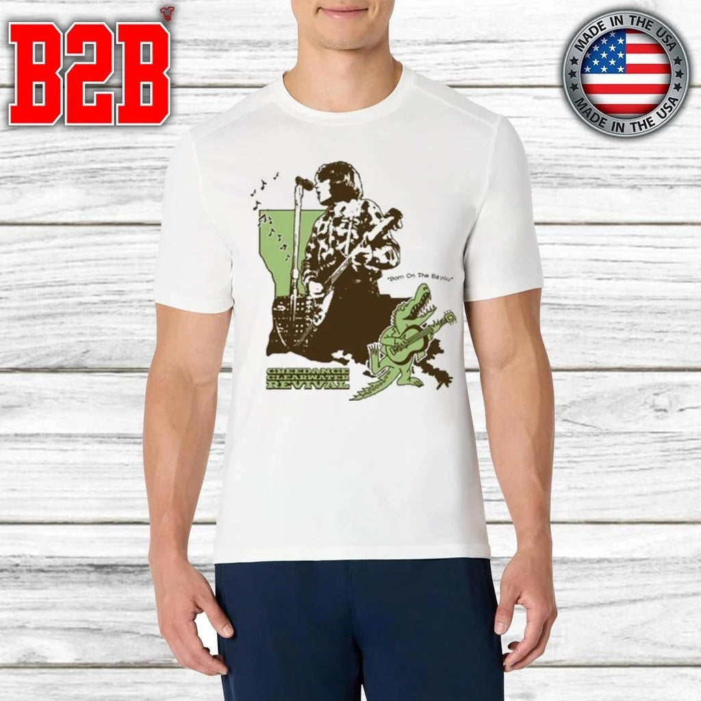 Creedence Bayou Vibes, Swampy Riffs, Pure CCR Shirt Unisex
