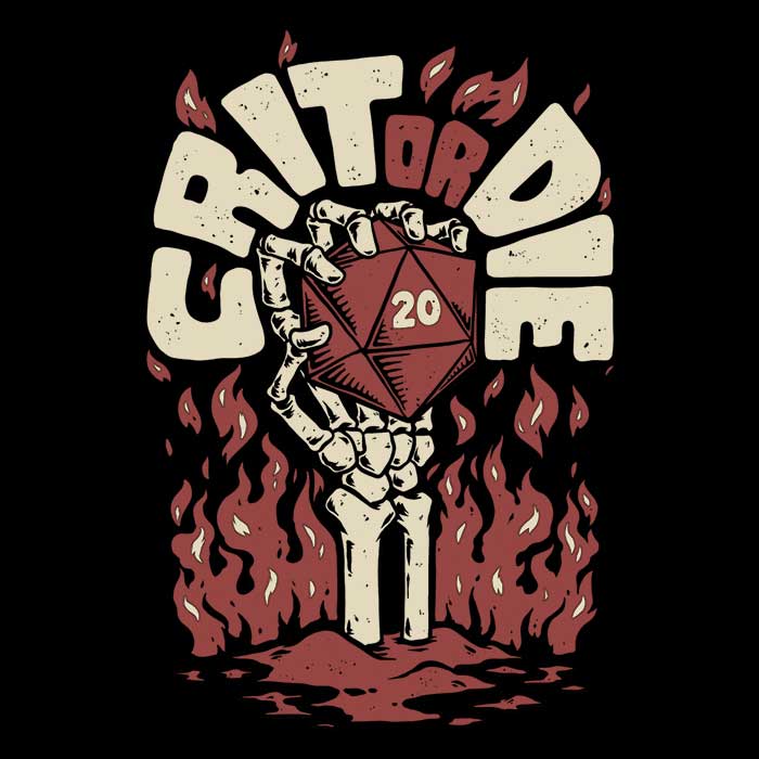 Crit or Die - Youth Apparel