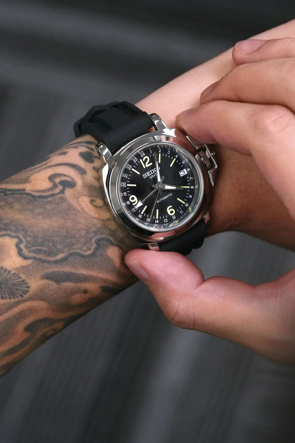 Mod Luminor Black - Pilot GMT