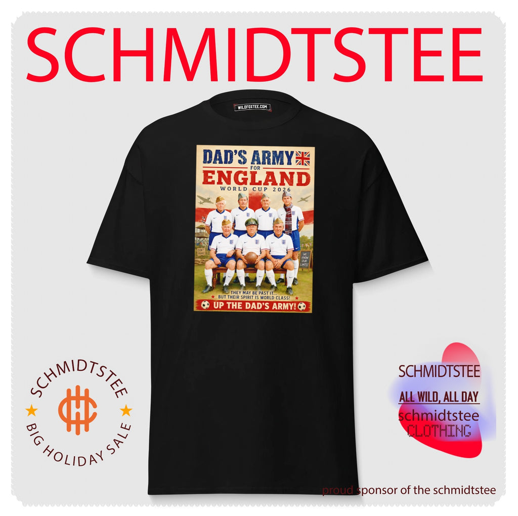 Dad’s Army for England World Cup 2026 they may be past it but their spirit is world class up the Dad’s Army shirt