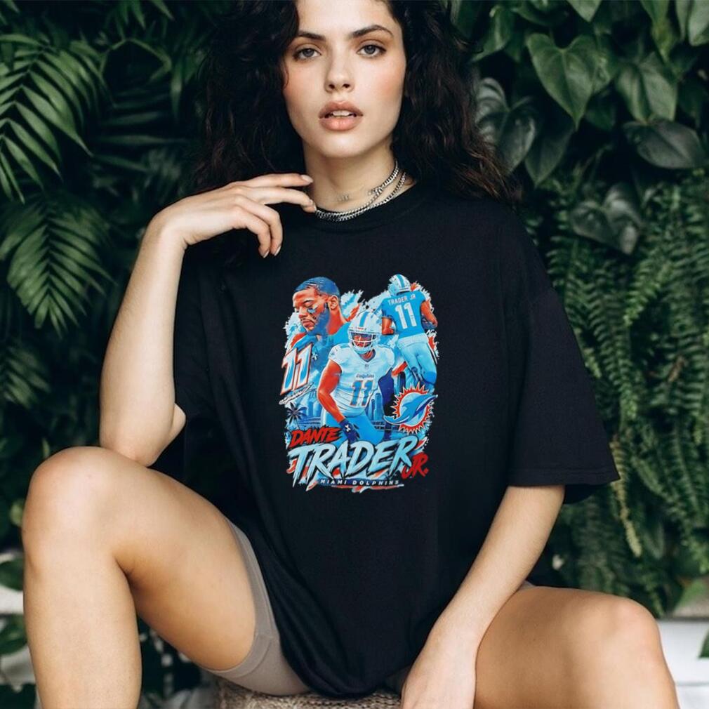 Dante Trader Jr Miami Dolphins bootleg style shirt