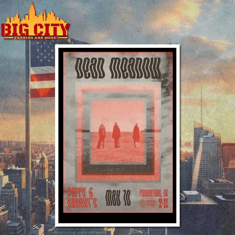 Dead Meadow May 10 2026 Pappy-Harriet’s Pioneertown CA Poster Unisex