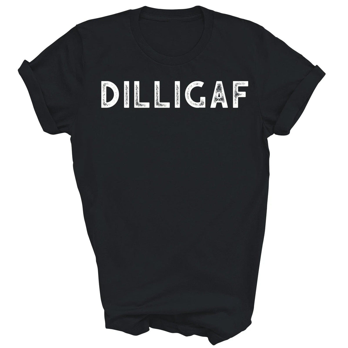 Dilligaf Do I Look Like I Give A F Funny Unisex Shirt Gift (Black;S) Unisex