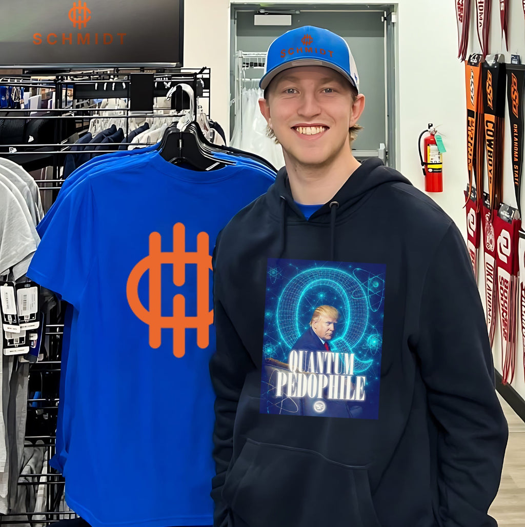 Donald Trump quantum pedophile illustration shirt