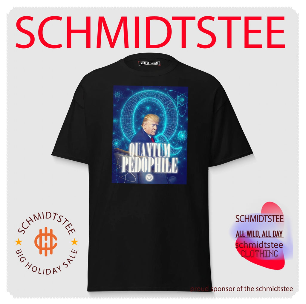 Donald Trump quantum pedophile illustration shirt