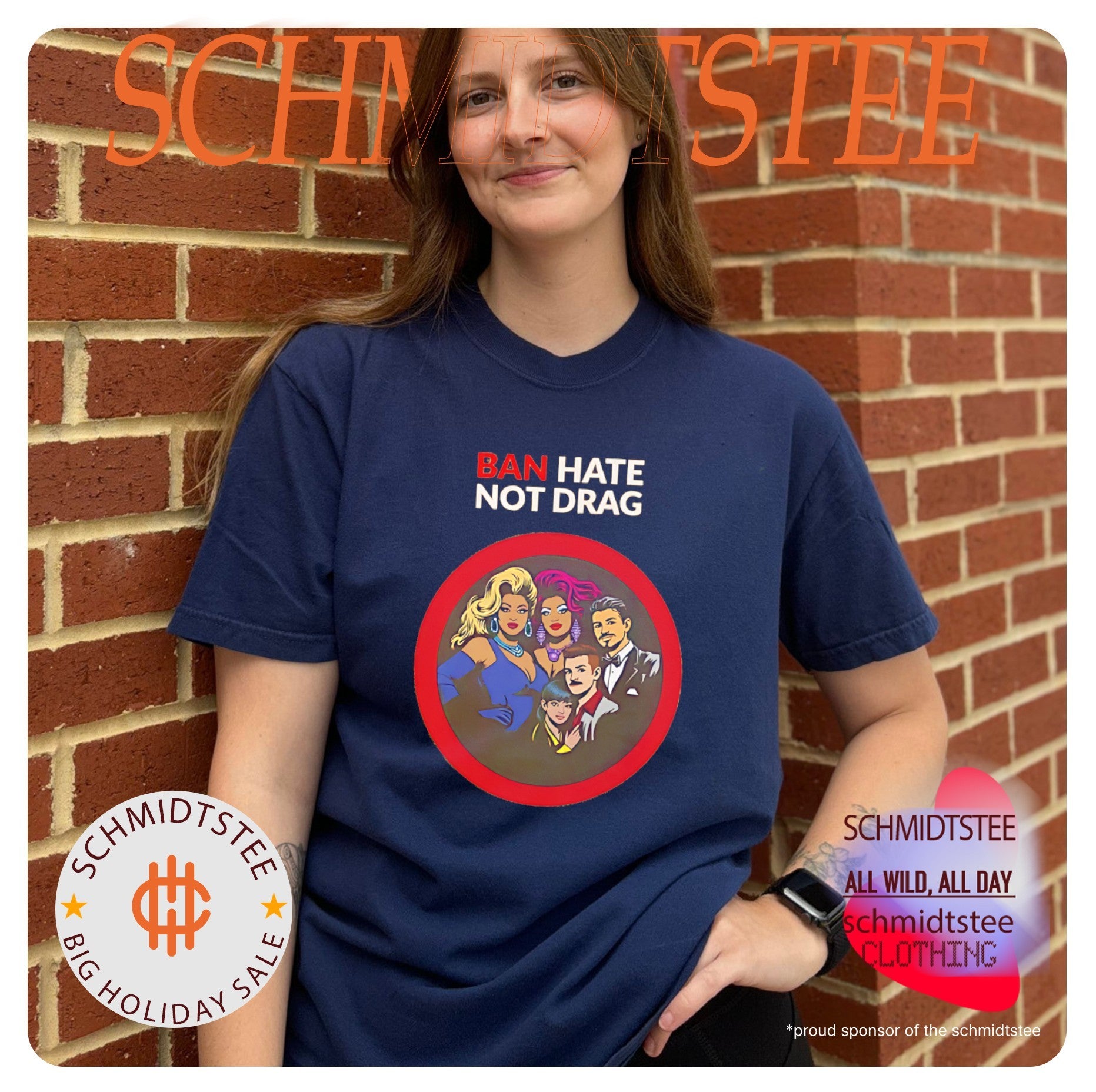 Drag Is Not A Crime Ban Hate Not Drag graphic shirt