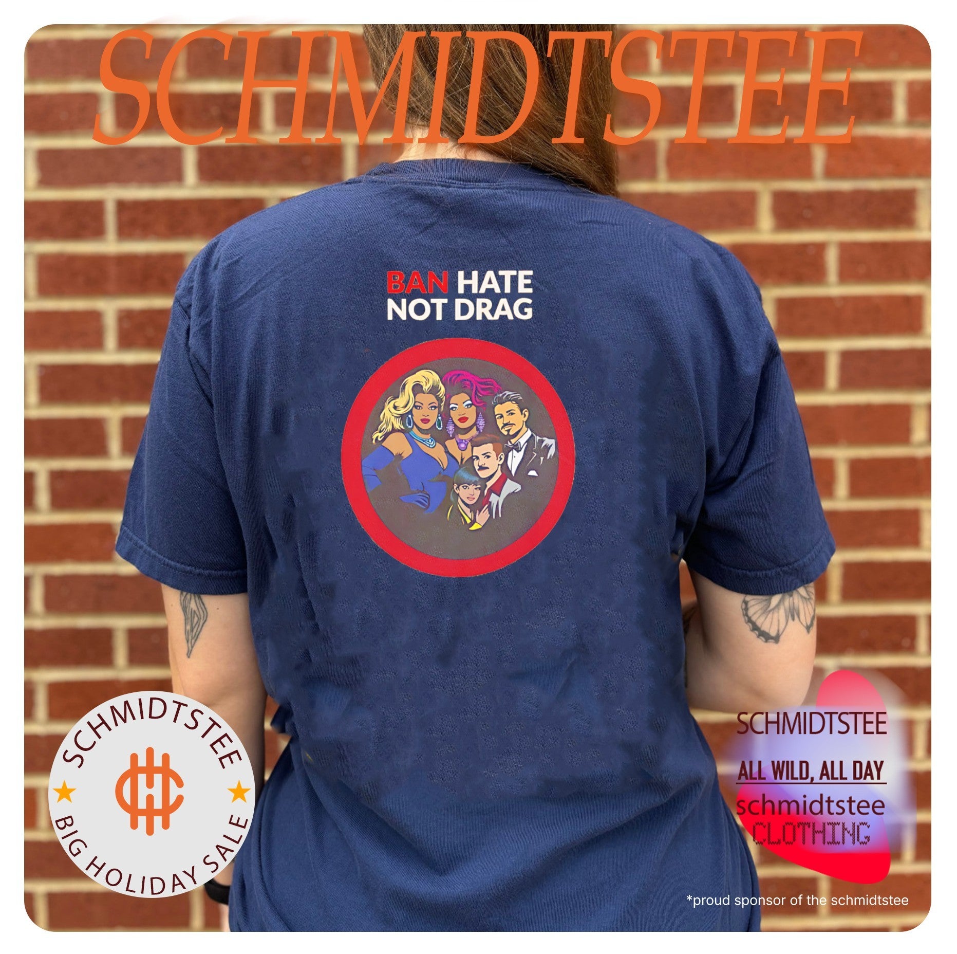 Drag Is Not A Crime Ban Hate Not Drag graphic shirt