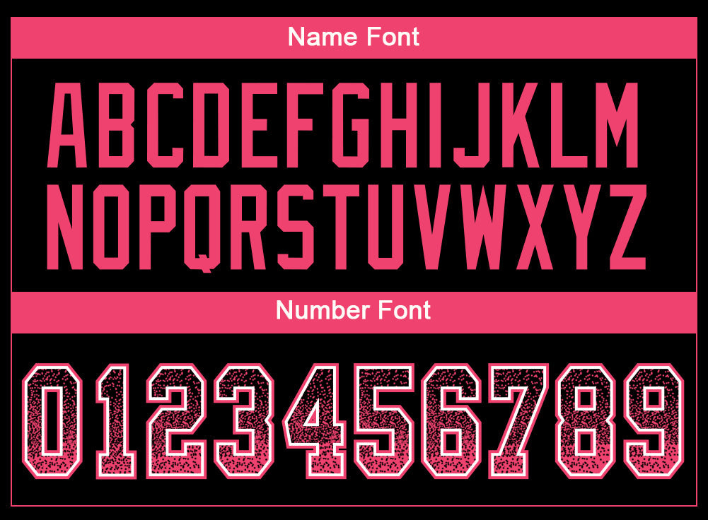 Custom Black Neon Pink-White Drift Fashion Football Jersey