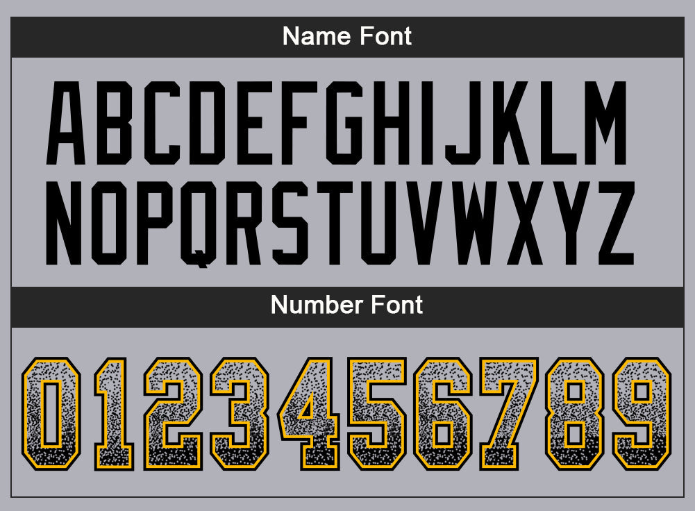 Custom Gray Black-Gold Drift Fashion Football Jersey
