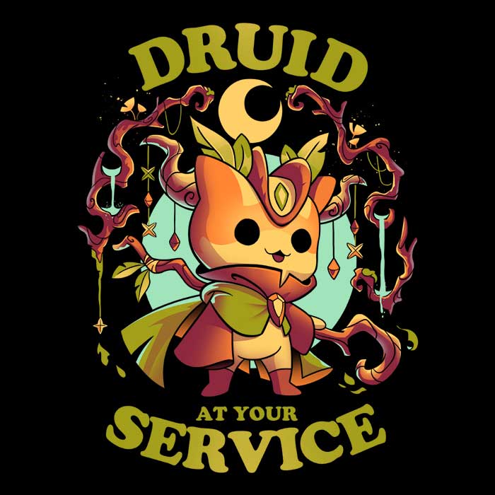Druid at Your Service - Men's Apparel
