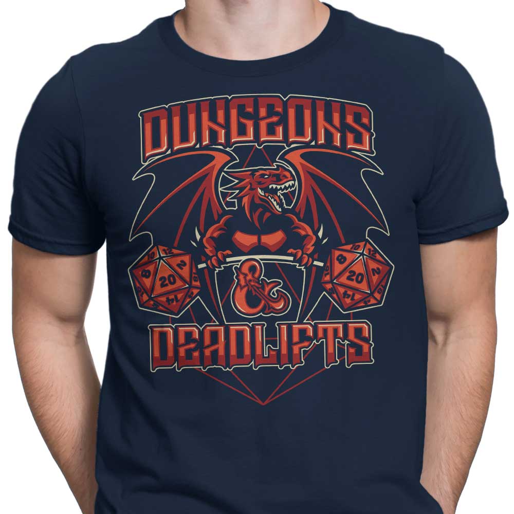 Dungeons and Deadlifts - Men's Apparel