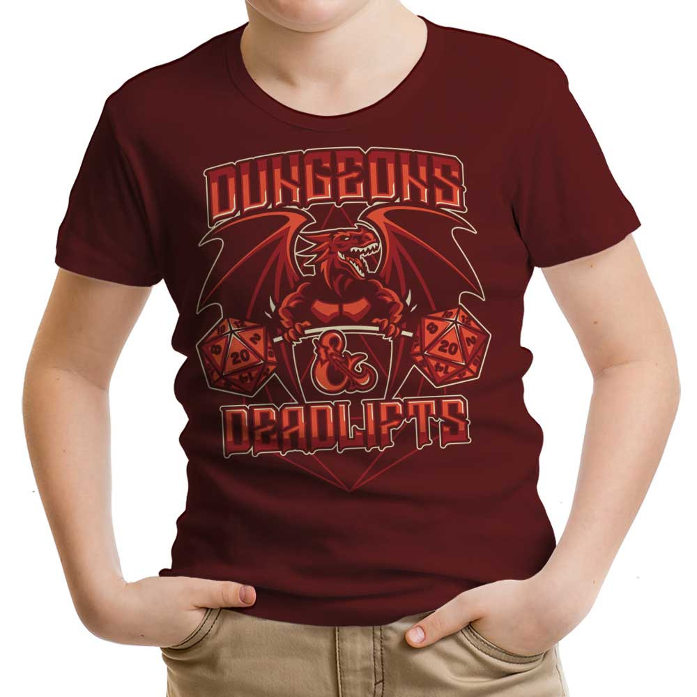 Dungeons and Deadlifts - Youth Apparel
