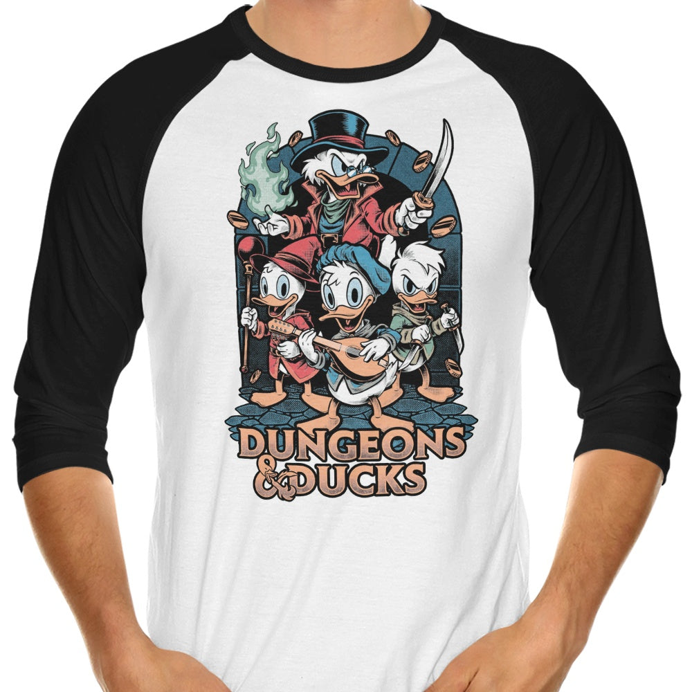 Dungeons and Ducks - 3/4 Sleeve Raglan