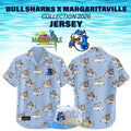 Durham Bulls Bull Sharks x Margaritaville 2026 Hawaiian Shirt