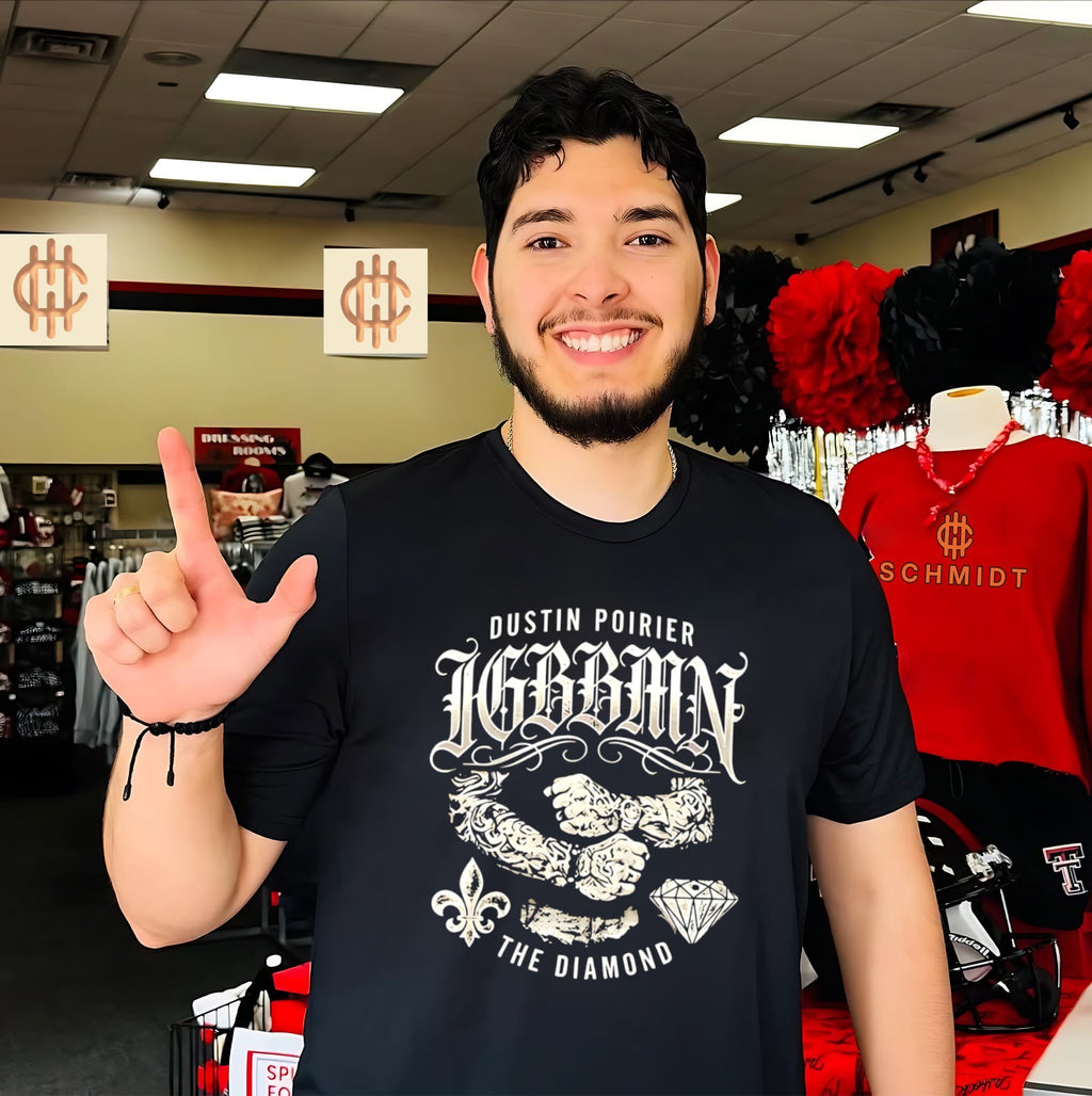 Dustin Poirier IGBBMN the diamond vintage shirt
